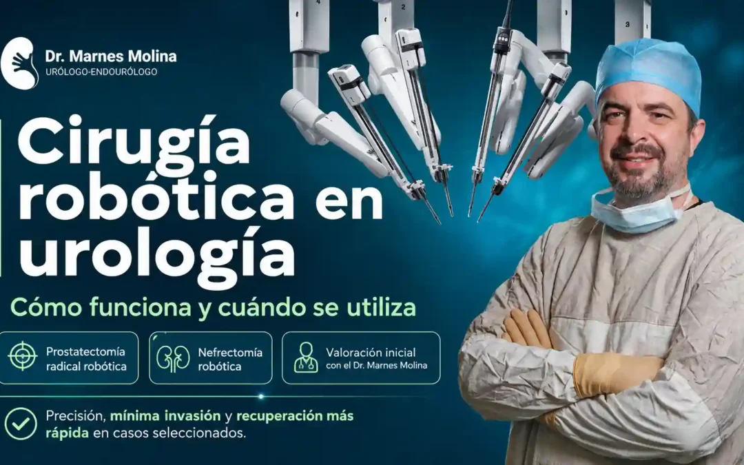 Cirugía robótica en urología: cómo funciona y cuándo se usa