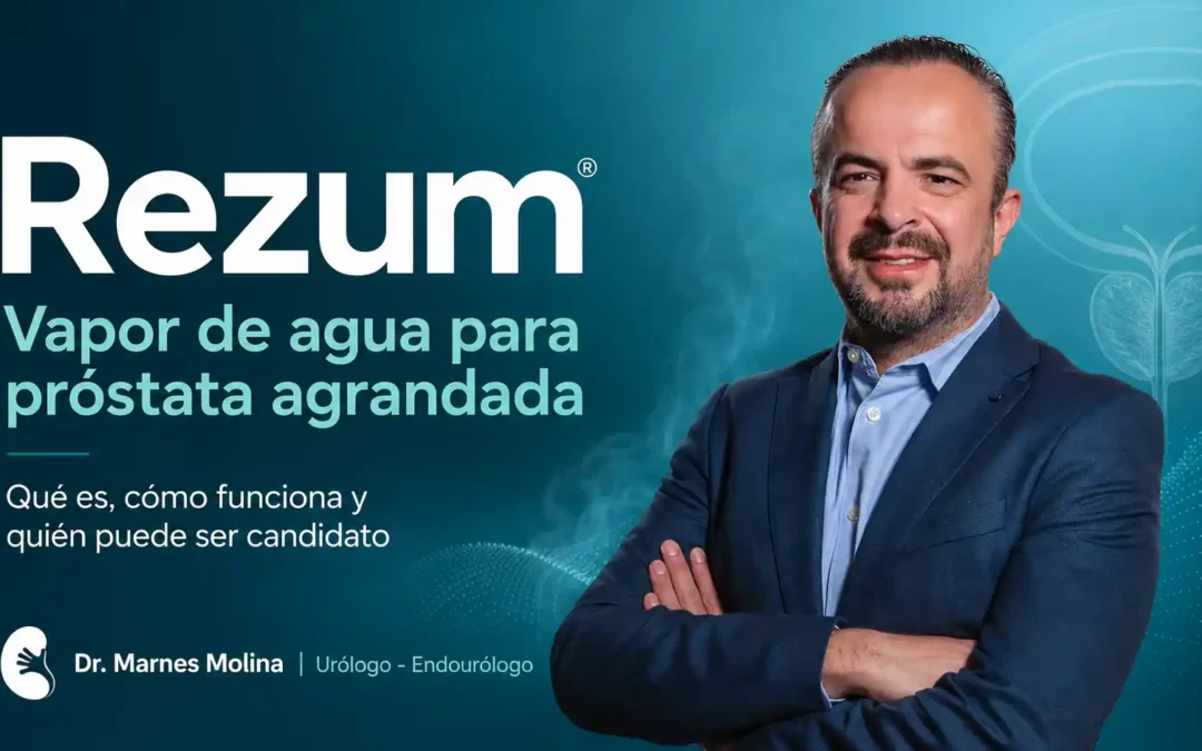 ¿Qué es Rezum? Vapor de agua para próstata agrandada