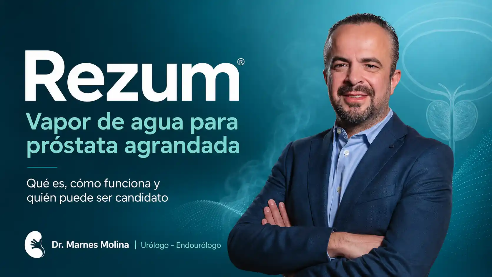 que es rezum que es rezum vapor de agua para prostata agrandada , procedimiento realizado por el dr marnes molina