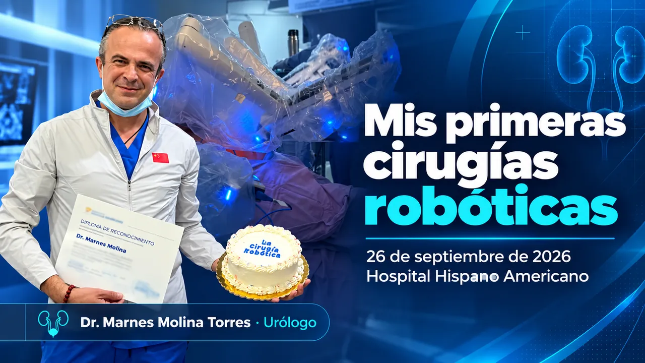 primer cirugia robotica de dr marnes molina